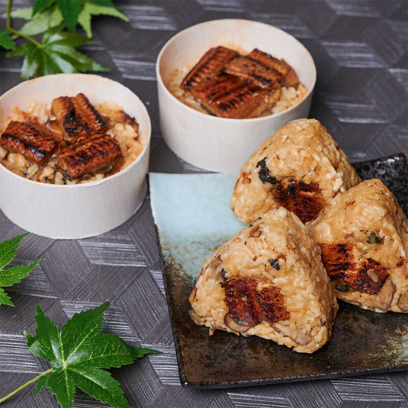 新着商品 うなむすび 3個入×2 食品 惣菜 蒲焼き 郷土飯 北海道天然鮭切身詰合せ 78272