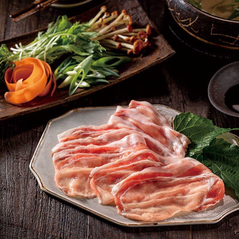 ＜大丸松坂屋＞ 小樽協和食品 北海道真狩産 ハーブ豚のロースしゃぶ画像