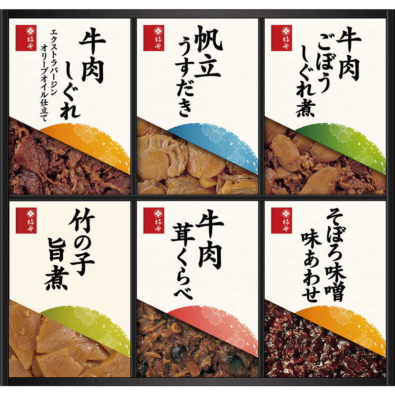 料亭しぐれ煮詰合せ｜大丸松坂屋オンラインストア【公式通販】