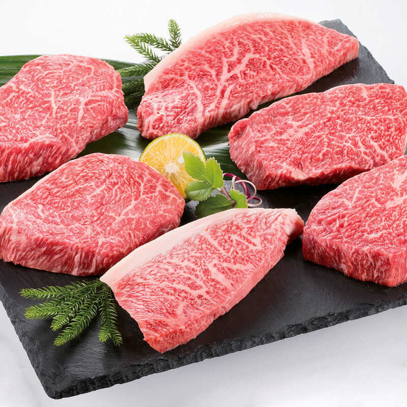 ＜大丸松坂屋＞ 松阪牛・神戸牛 ステーキ用希少部位3種食べ比べ