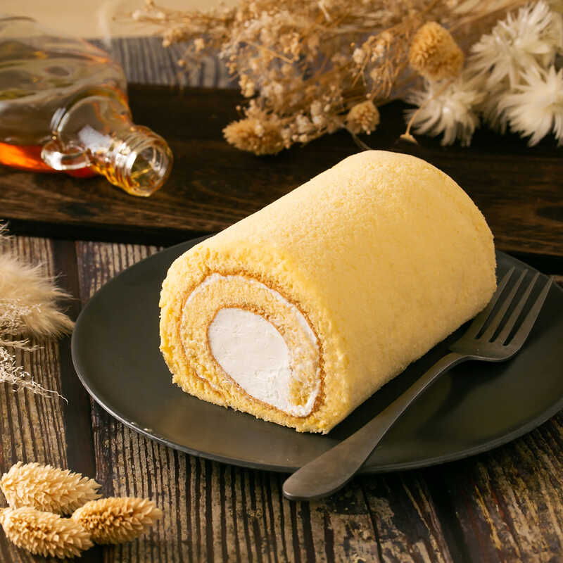  クリスマスケーキ レ・ローザンヌ 砂糖・バター不使用 はちみつロールケーキ 2本セット