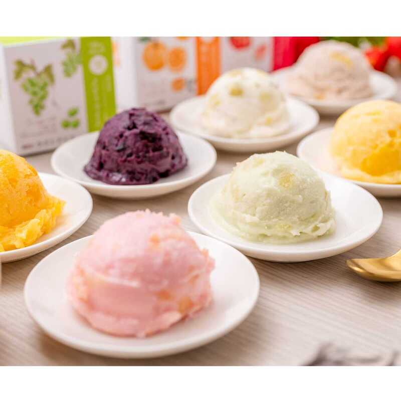 ＜大丸松坂屋＞ FLOR GELATO ITALIANO OSAKA ミルク＆バニラセット