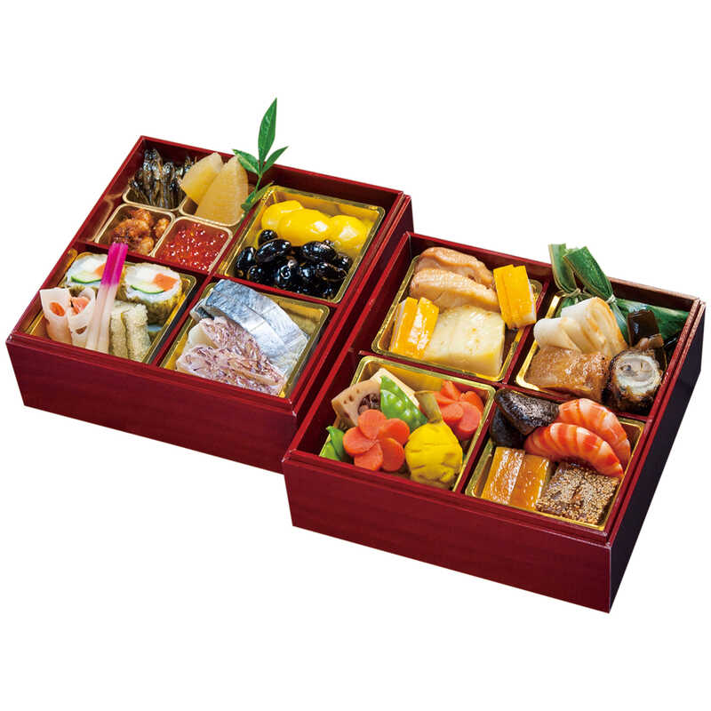 北新地 日本料理 湯木 和風 二段『福』(2人用)税込28,080円