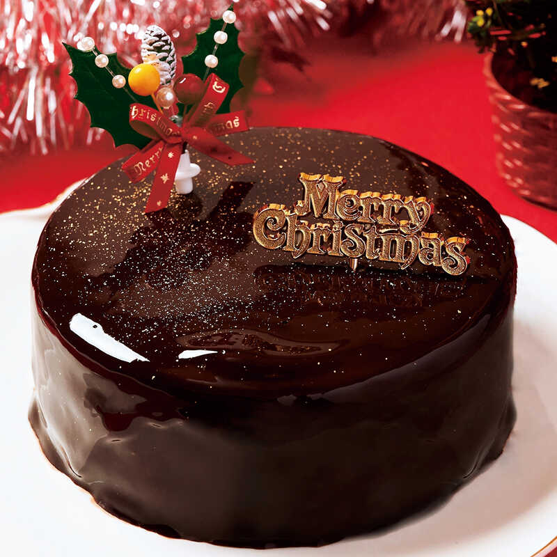  クリスマスケーキ petite fraise（プチフレーズ） クリスマスのチョコレートケーキ5号