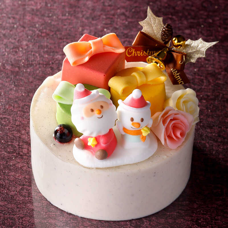  クリスマスケーキ cake＆cafe collet POP！〜とろけるバニラムースと余市のベリー〜