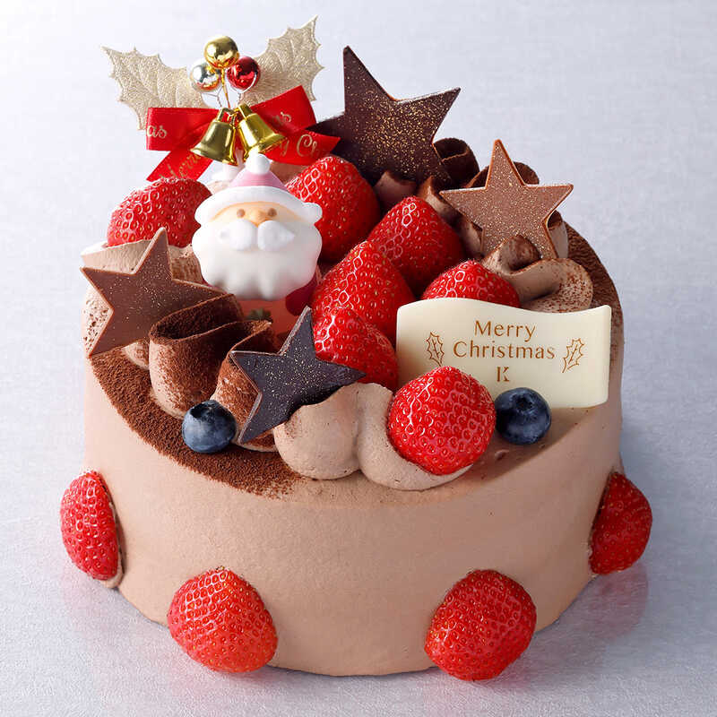  クリスマスケーキ きのとや クリスマス生チョコケーキ5号