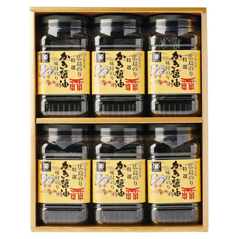 特選かき醤油味付のり６本入｜大丸松坂屋オンラインストア【公式通販】