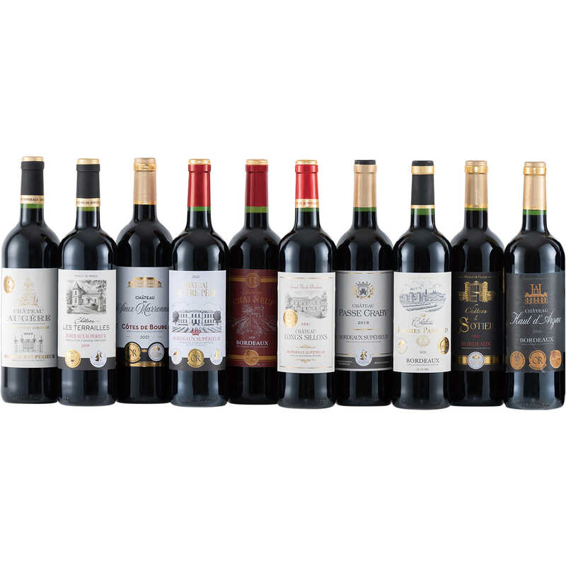 ワイン ボルドー 10本の人気商品・通販・価格比較 - 価格.com