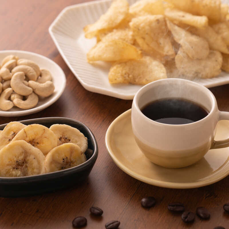 ＜大丸松坂屋＞ 霧島くんせい工房GOFUKU 燻製コーヒーと燻製チップス・ナッツの詰合せ