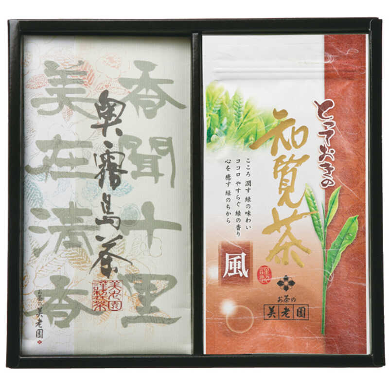 ＜大丸松坂屋＞ 鹿児島製茶株式会社 とっておきの知覧茶・奥霧島茶セット