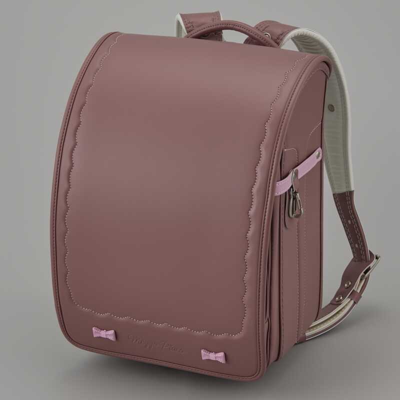 新品 メゾピアノ ルビーワイン ガーリーリボン ランドセル 女の子用 新品 メゾピアノ ルビーワイン ガーリーリボン ランドセル