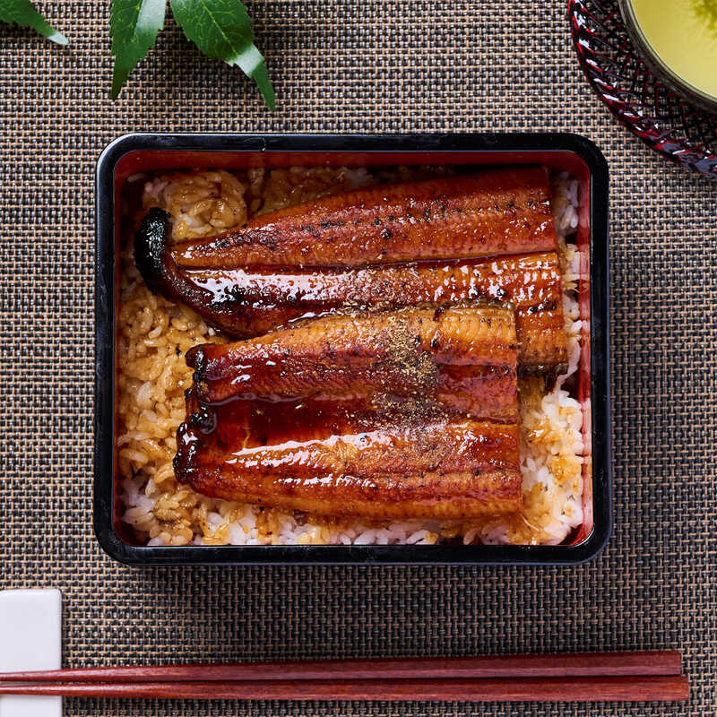 ＜大丸松坂屋＞ 京都・鰻割烹＜まえはら＞ 愛知三河一色産炭火手焼き小分けうなぎ蒲焼