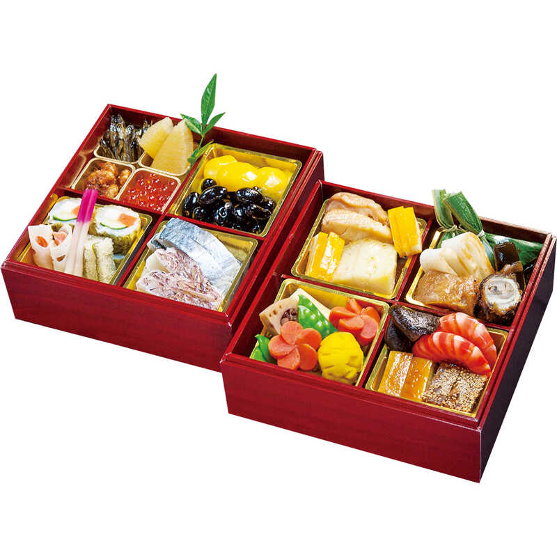 北新地 日本料理 湯木 和風 二段『福』(2人用)税込28,080円