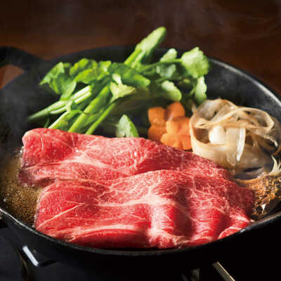 黒毛和牛　すき焼用（肩ロース）