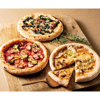 おへその伝統製法　ご当地ピザ詰合せ