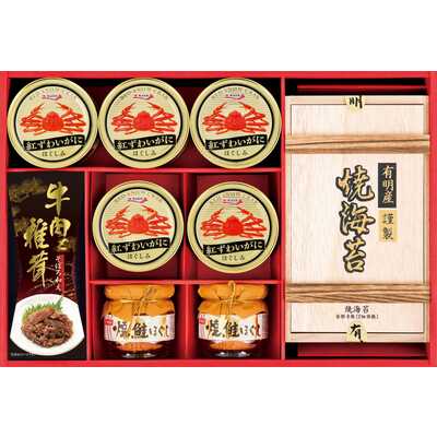 大丸松坂屋の特選　紅ずわいがにとたらばがにの缶詰セット たらばがに・紅ずわいがに缶詰詰合せ｜大丸松坂屋オンライン