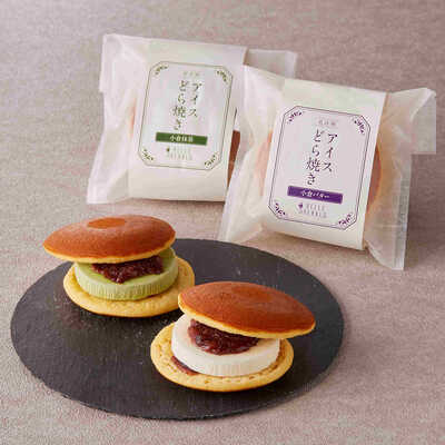 一点物【食品サンプル】アイスどら焼き　和菓子　 実物大サイズ　レア物 新品未使用 アイスどら焼き・アイス最中ギフト｜大丸松坂屋オンラインストア