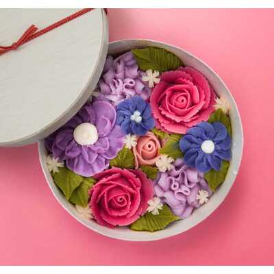 【父の日】和三盆おはぎ花輝「花紡ぎ（はなつむぎ）」