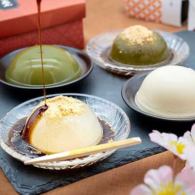 ぐく丸吉 敬老の日】亀久堂 吉野葛すいーつ（くず餅・くずぷりん）詰合せ