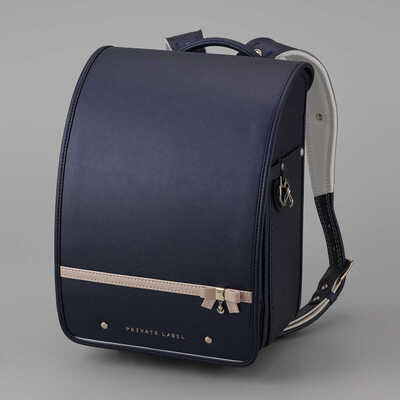 プライベートレーベル　チャームリボン【チャームネイビー】