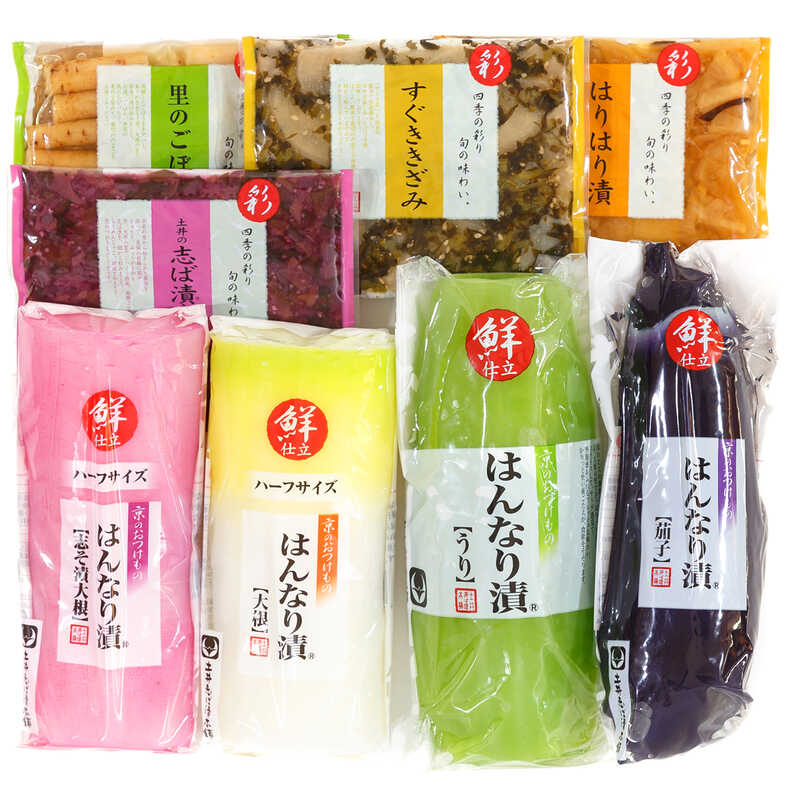 "お中元 土井志ば漬本舗 京のはんなり漬"
