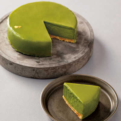 石臼挽き宇治抹茶レアチーズケーキ