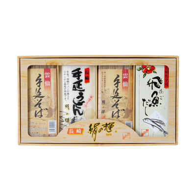 手延べ年越そば年明うどん(あごだし付)