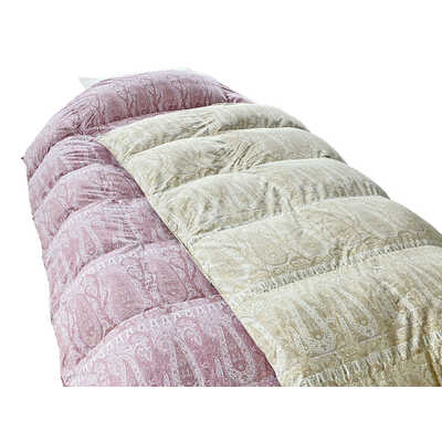 【福袋】ポーランド産グース羽毛掛けふとん【ベージュ】