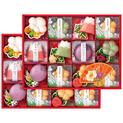 京のお茶漬・お吸物　迎春最中詰合せ