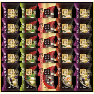 海苔を楽しむお味噌汁・お吸物２５食詰合せ