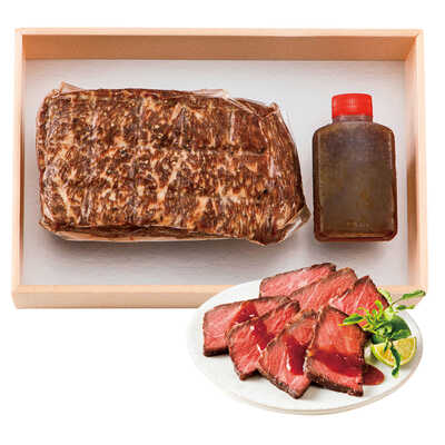 「牝限定神戸ビーフ」ローストビーフ