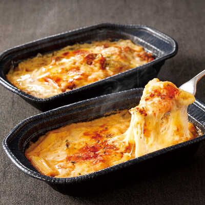 海老グラタン&黒毛和牛のビーフドリアセット