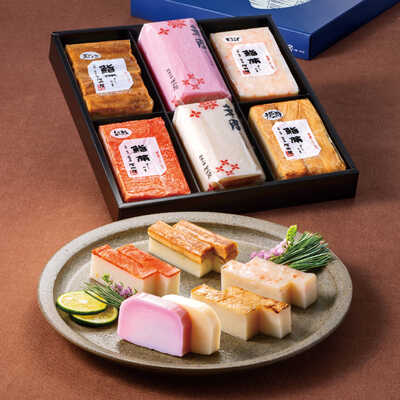 鮨蒲・紅白蒲鉾詰合せ