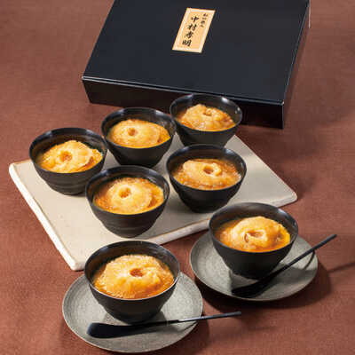 フォアグラ茶碗蒸しふかひれ姿煮のせ