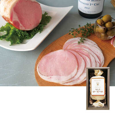 黒豚布巻きロースハム