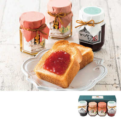 蜂蜜・低糖度ジャム詰合せ