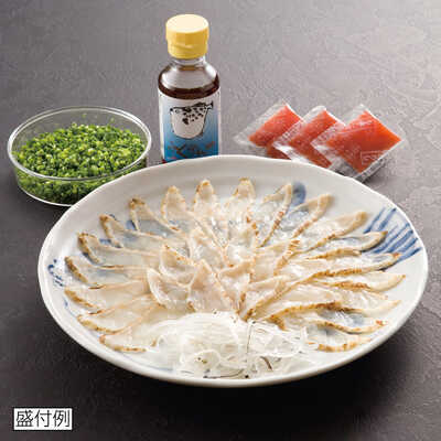 天然真ふく・たたき刺身