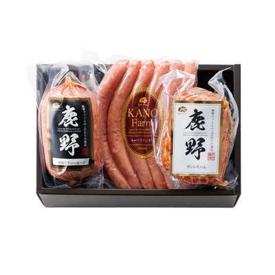 鹿野高原豚彩りハム詰合せ