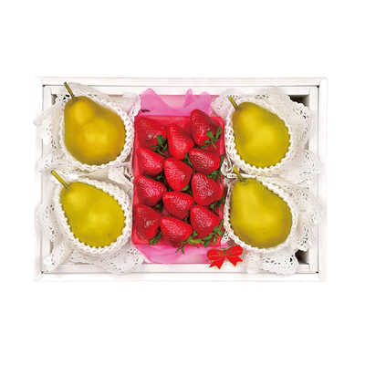 ラ・フランス・旬の苺詰合せ