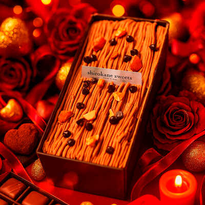 【バレンタイン】白金プレミアムチーズケーキモンブラン（ショコラ）