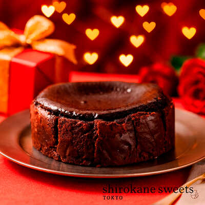 【バレンタイン】白金バスクチーズケーキ（ショコラ）
