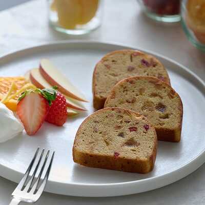 【手提】７種のフルーツが詰まった「デザートパウンドケーキ」６個