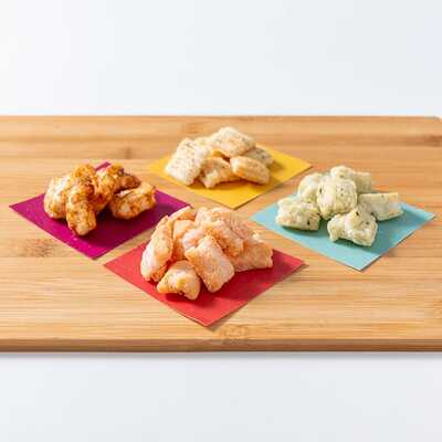 【手提】ＯＫＯＭＥｎｏＫＡＯＲＩ　手揚げ京あられ　８袋