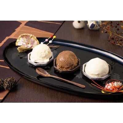 冬の濃厚アイスクリーム３種９個