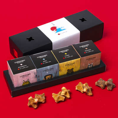 コロコロワッフル　キューブ４個セット（お年賀のし付き）