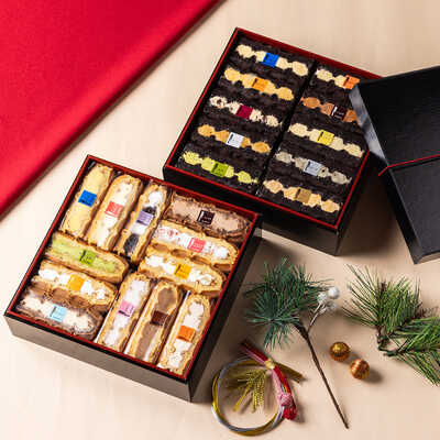 スイーツおせち二段