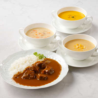 レトルトスープ・調理セット