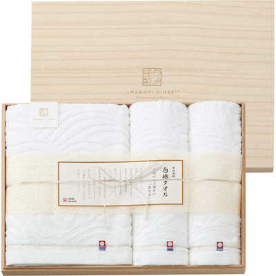 白織タオル　タオルセット