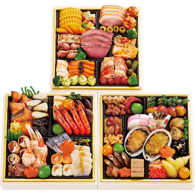 厳選おせちＨ　和・洋風　三段（４人用）