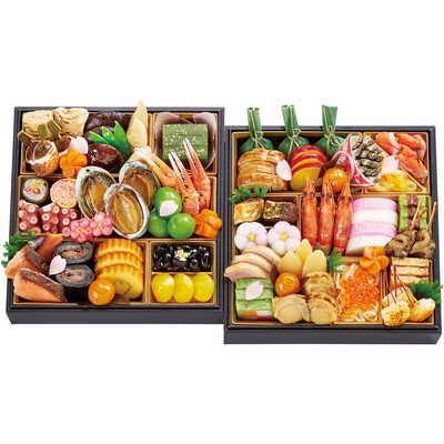 厳選おせちＯ　和風　二段（３人用）